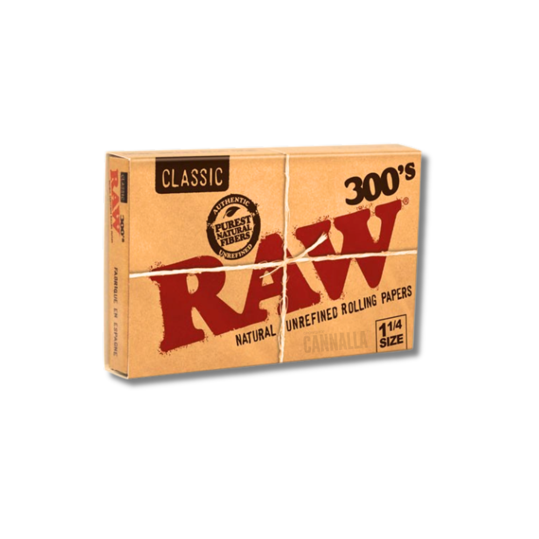 RAW PAPEL 1¼ CLASSIC 300'S