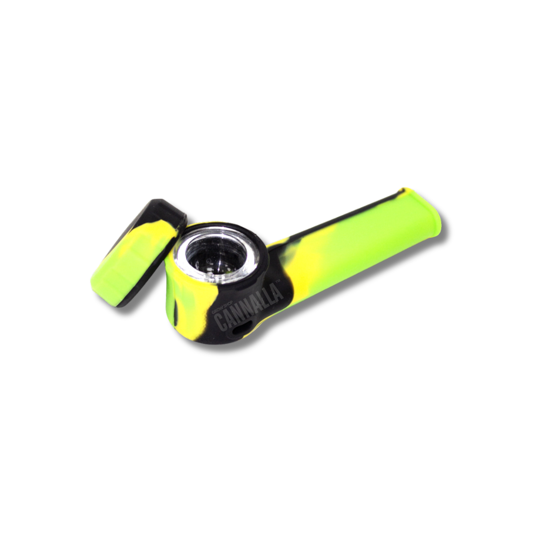 PIPA CRISTAL SILICONA + TAPA
