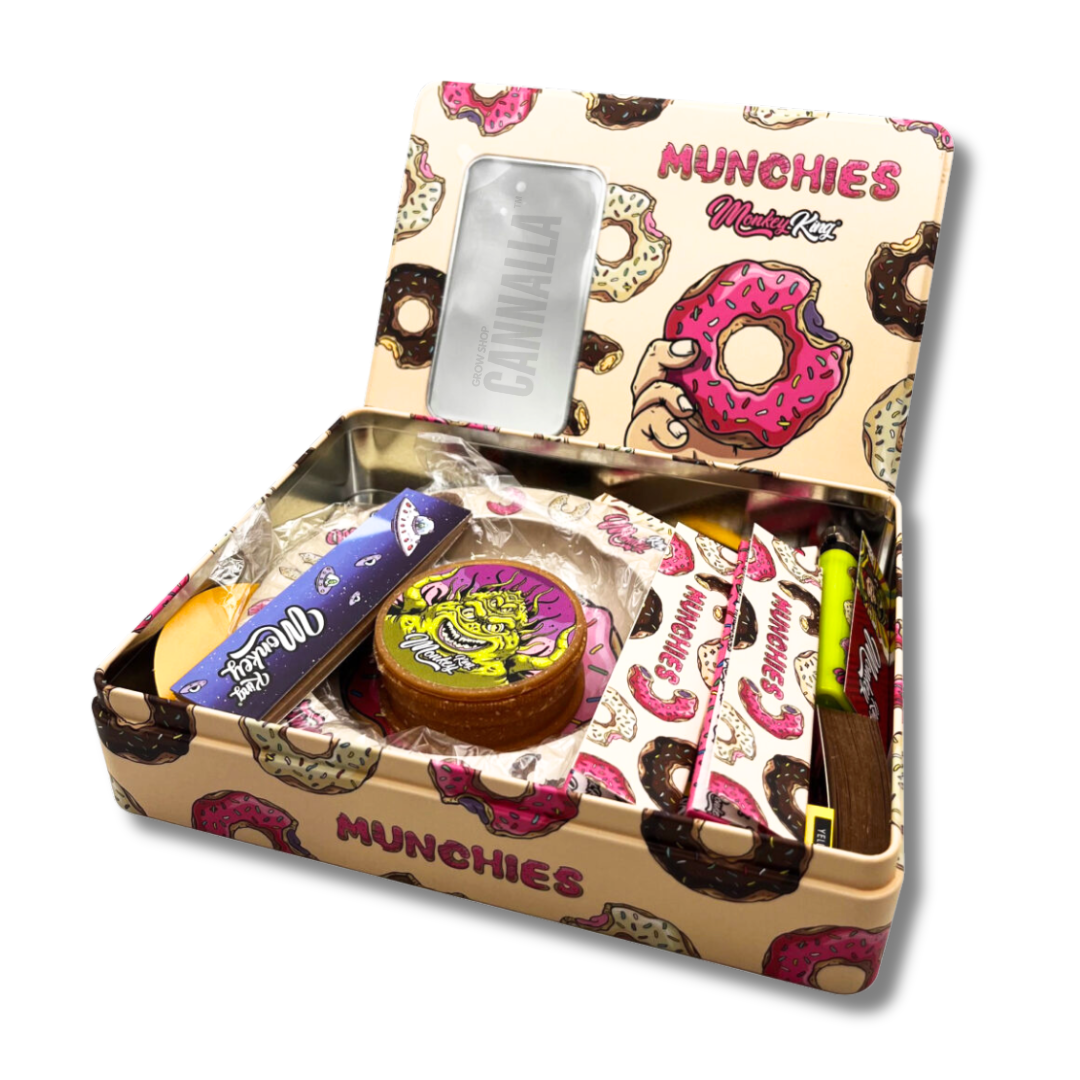 MONKEY KING TRY KIT CAJA METAL "MUNCHIES"