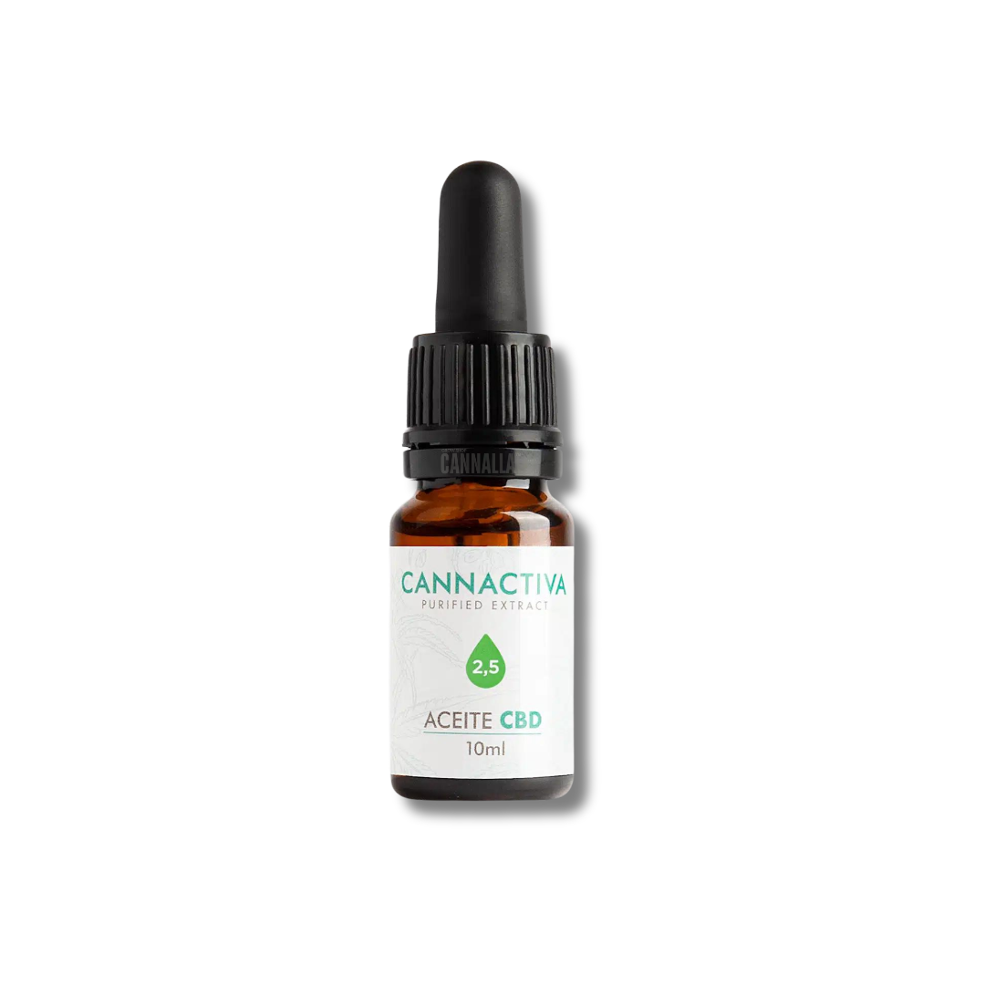ACEITE DE CBD FULL SPECTRUM 2,5% "CANNACTIVA"