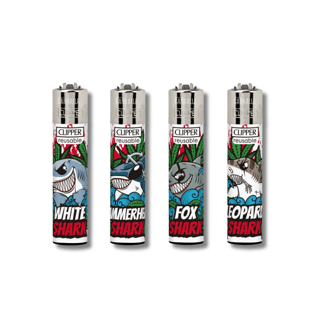 CLIPPER MECHERO "SHARKS"