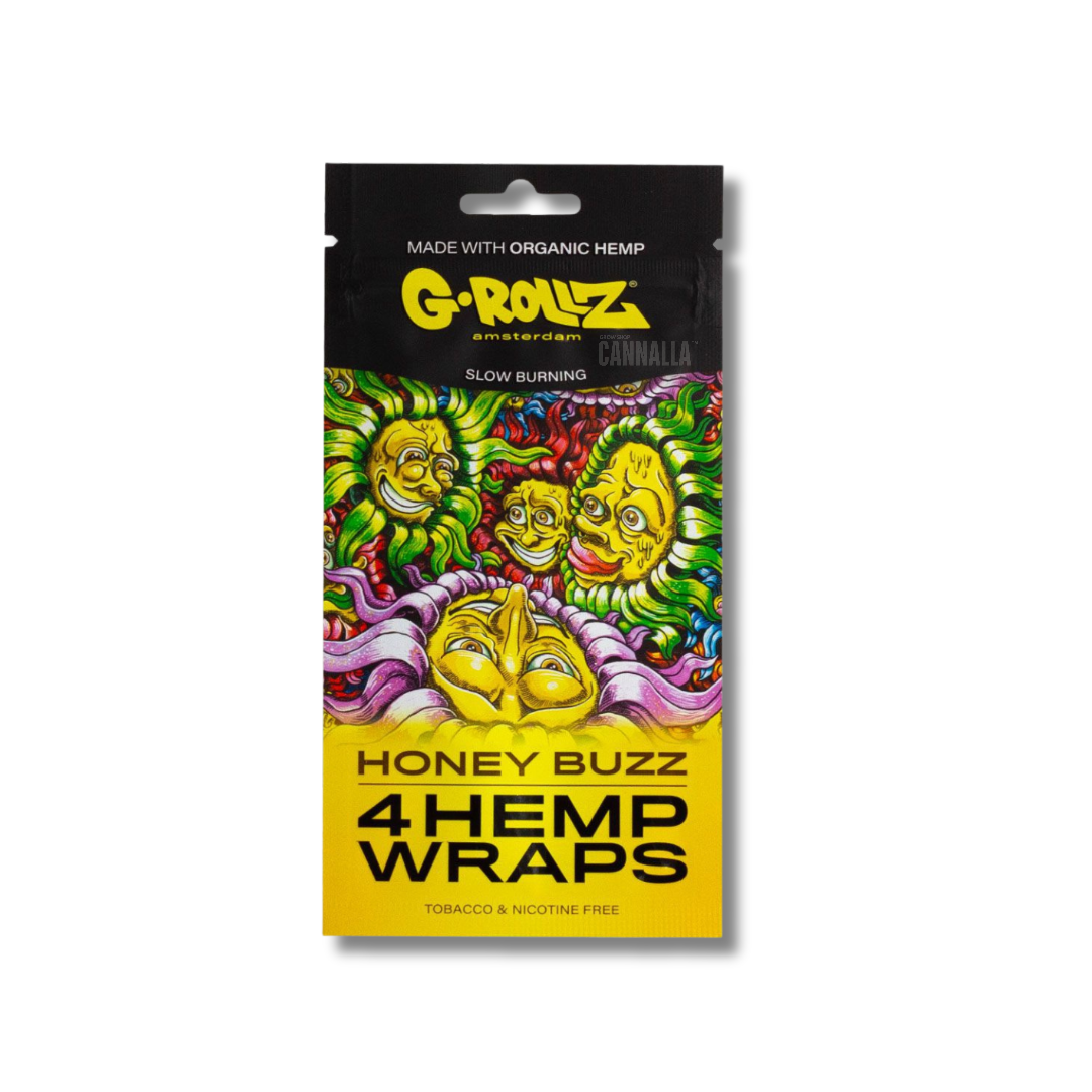 G·ROLLZ HEMP WRAPS "HONEY BUZZ"
