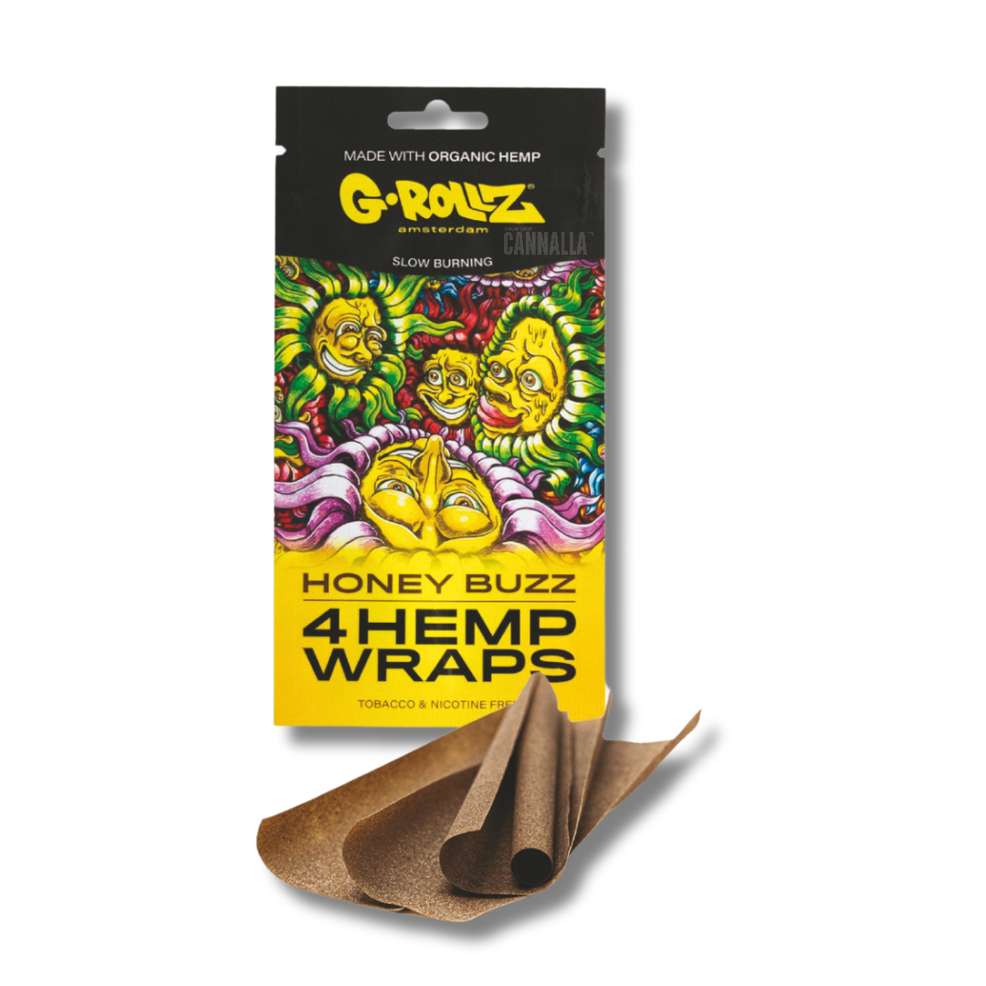 G·ROLLZ HEMP WRAPS "HONEY BUZZ"