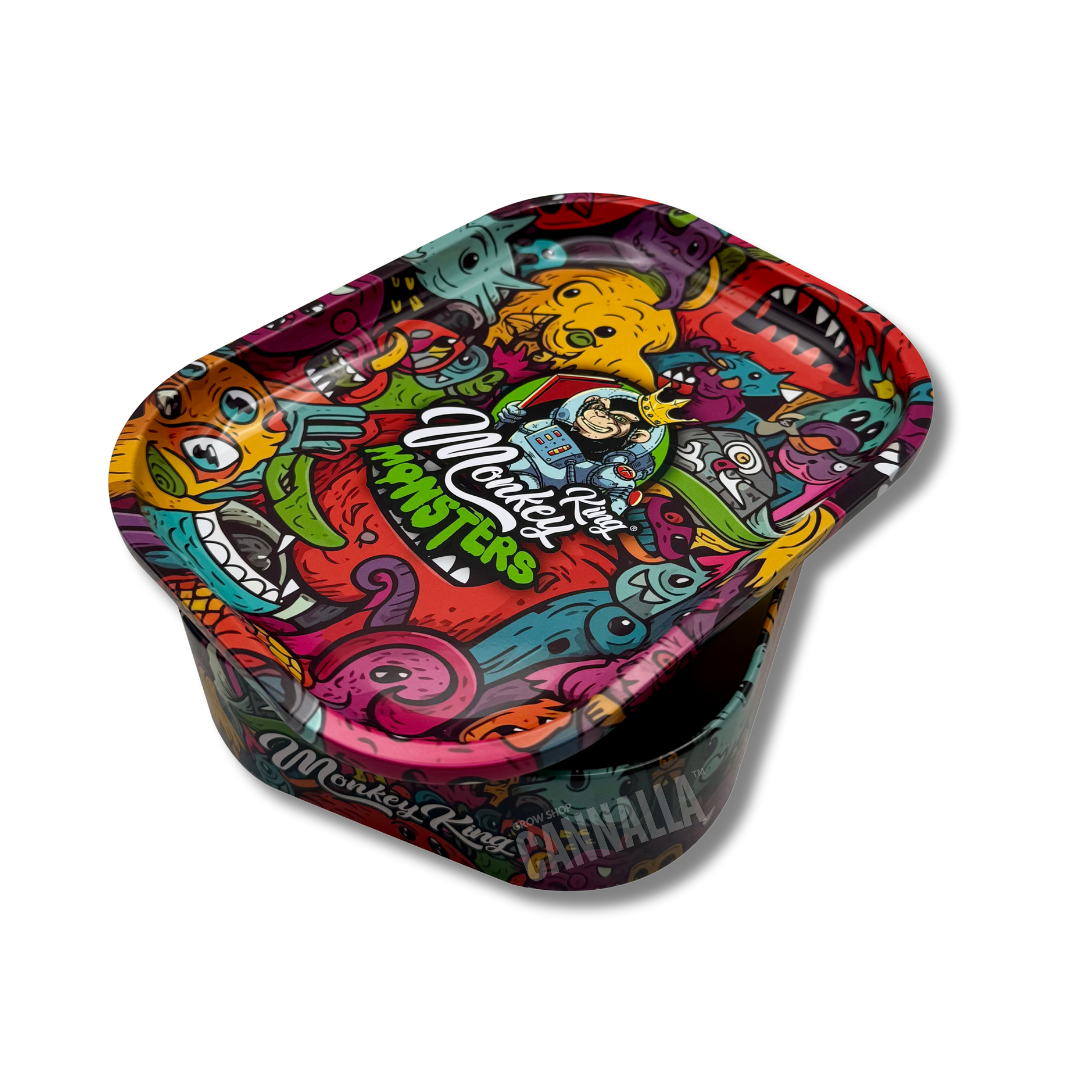MONKEY KING CAJA METAL + BANDEJA "MONSTERS"