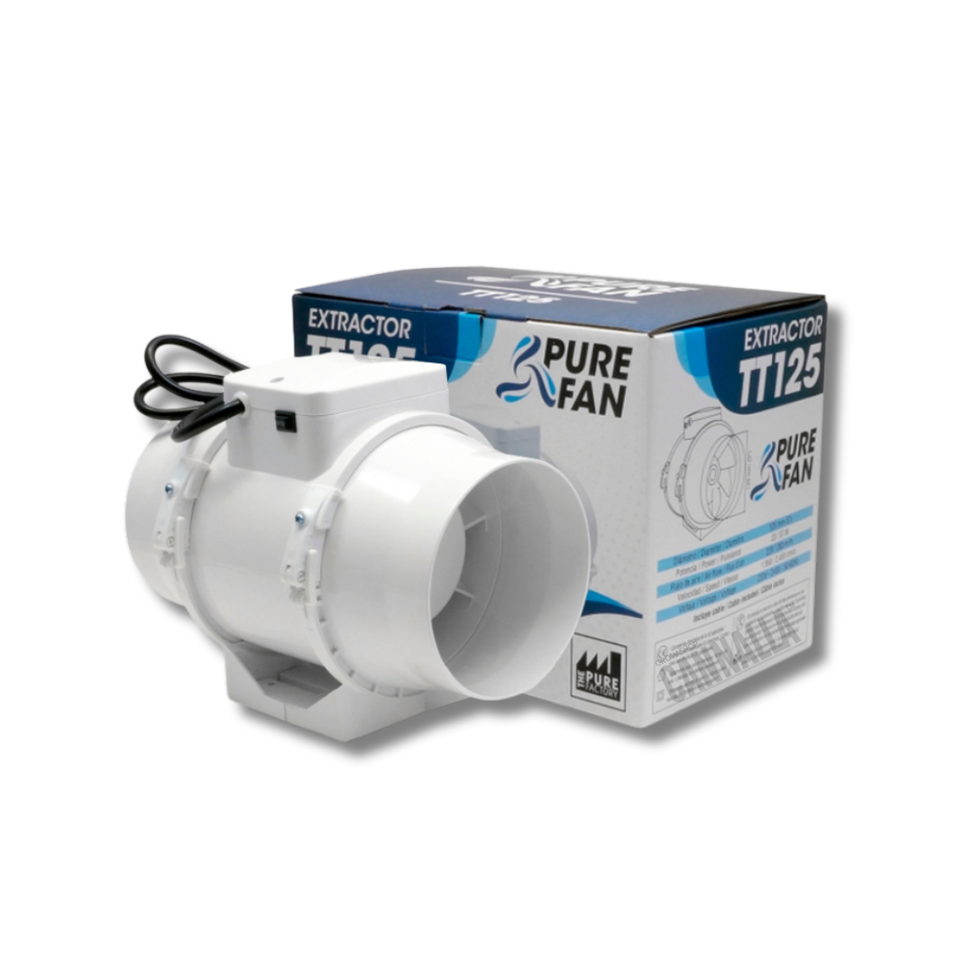 THE PURE FACTORY EXTRACTOR "PURE FAN TT 125"