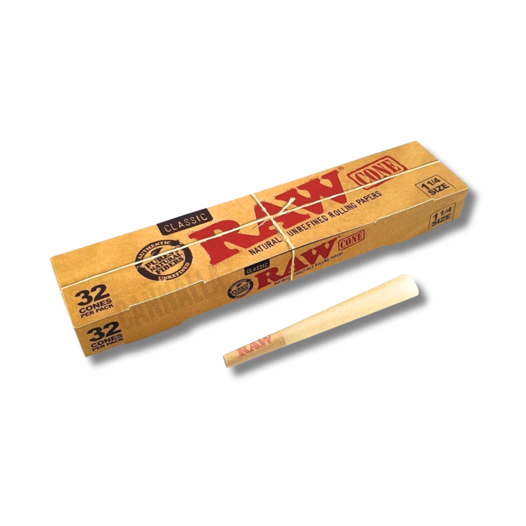 RAW CONOS 1¼ PACK 32 UN