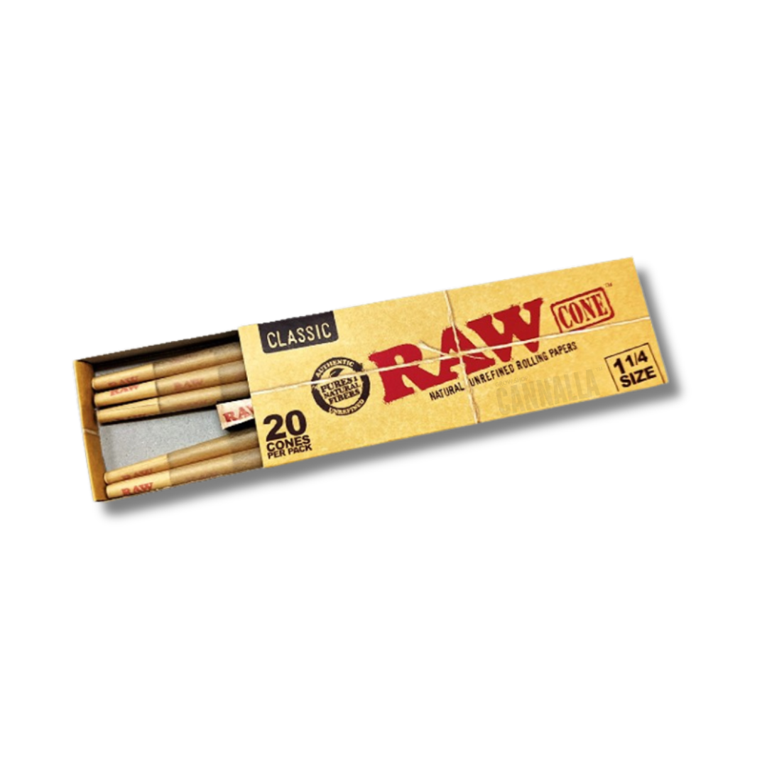 RAW CONOS 1¼ PACK 20 UN