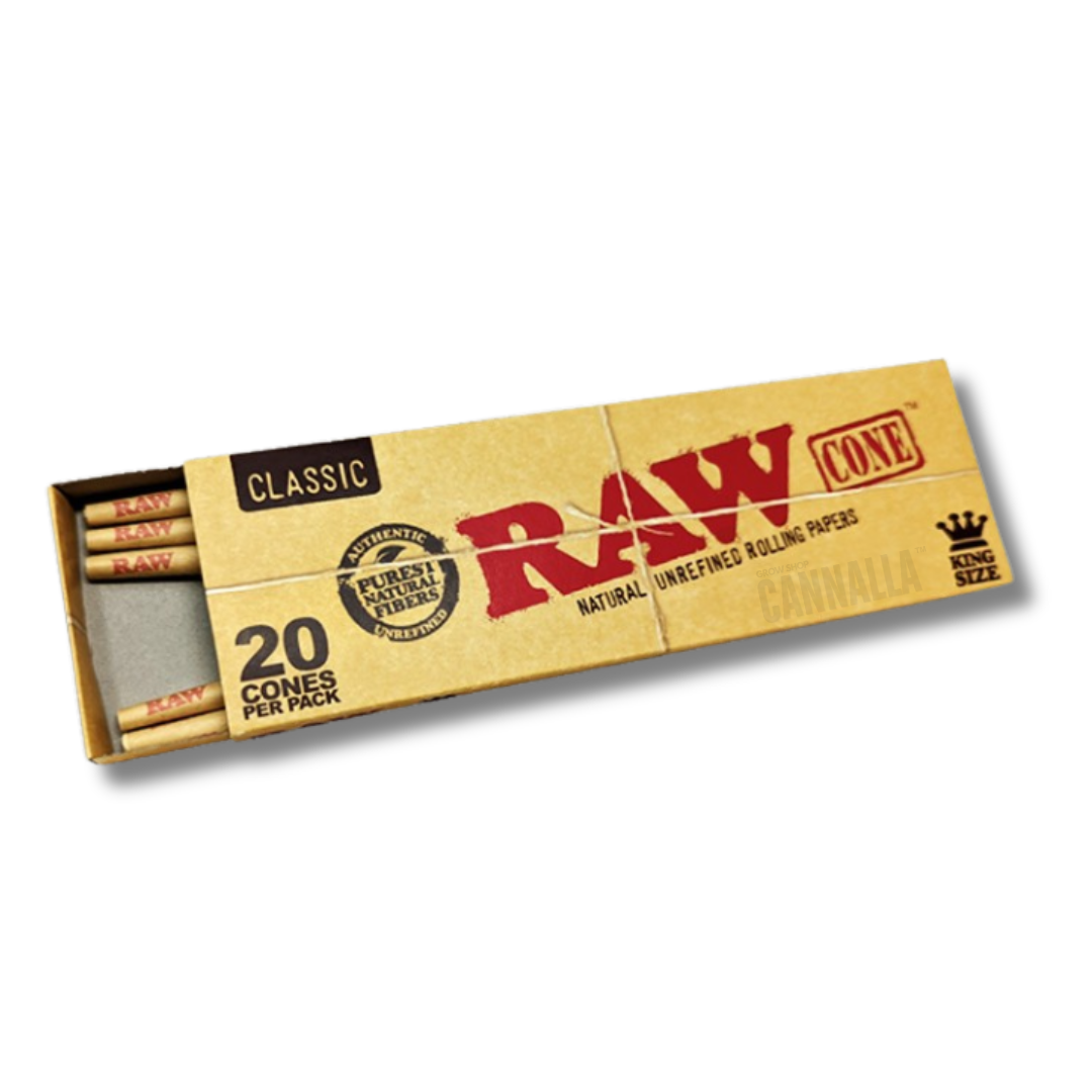 RAW CONOS KING SIZE 20 UN
