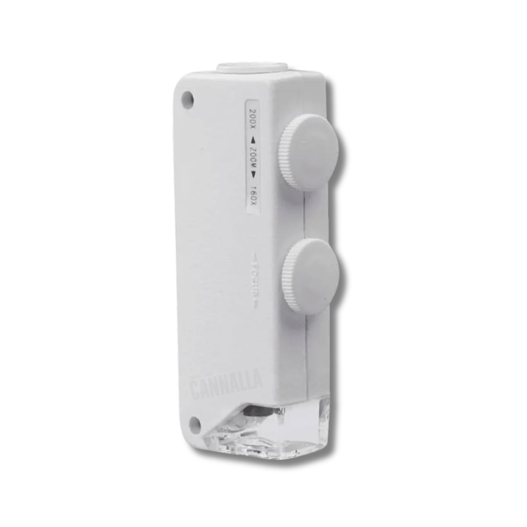 MICROSCOPIO LED PORTÁTIL 160X - 200X
