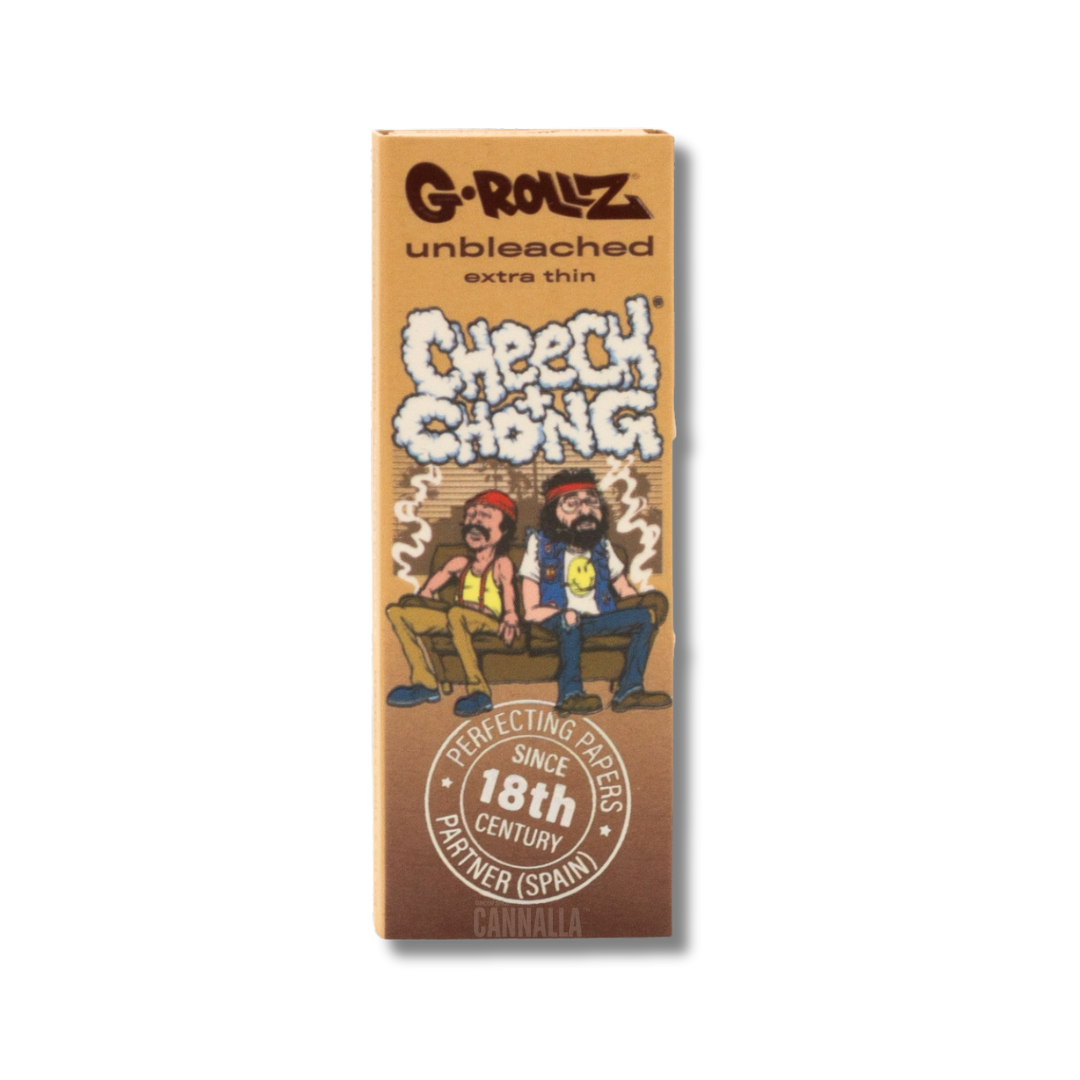 G·ROLLZ PAPEL 1¼ + TIPS + POKER "CHEECH & CHONG"