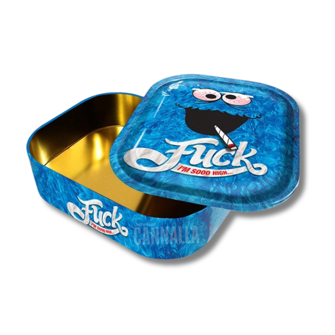 CAJA METAL + BANDEJA "MONSTRUO GALLETAS"