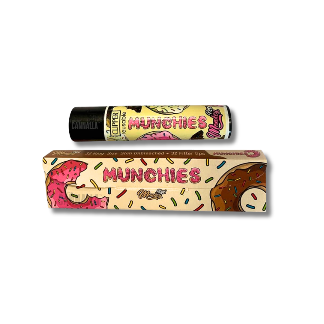 MONKEY KING PACK MUNCHIES PAPEL + MECHERO