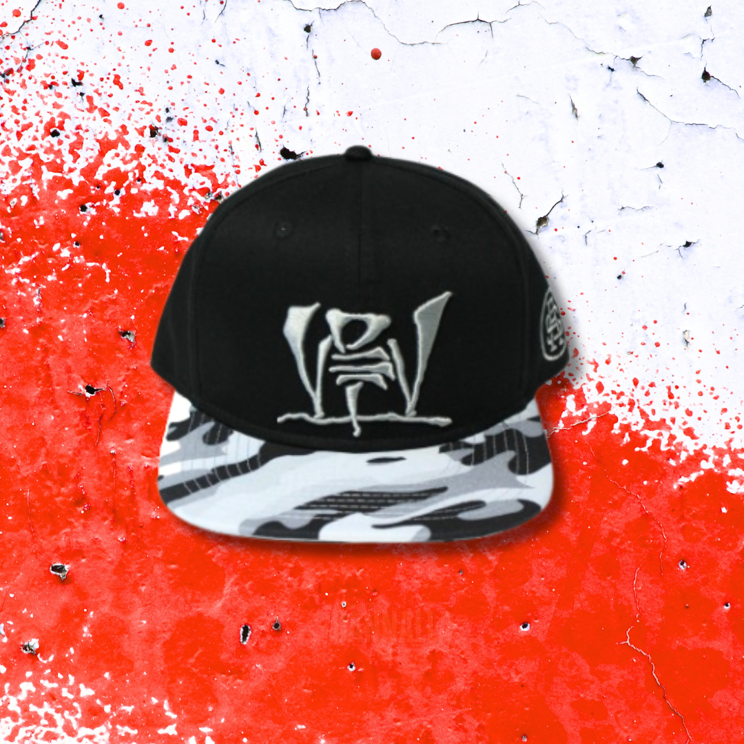 GORRA RAP SOLO VDV "GREY CAMO VISOR"