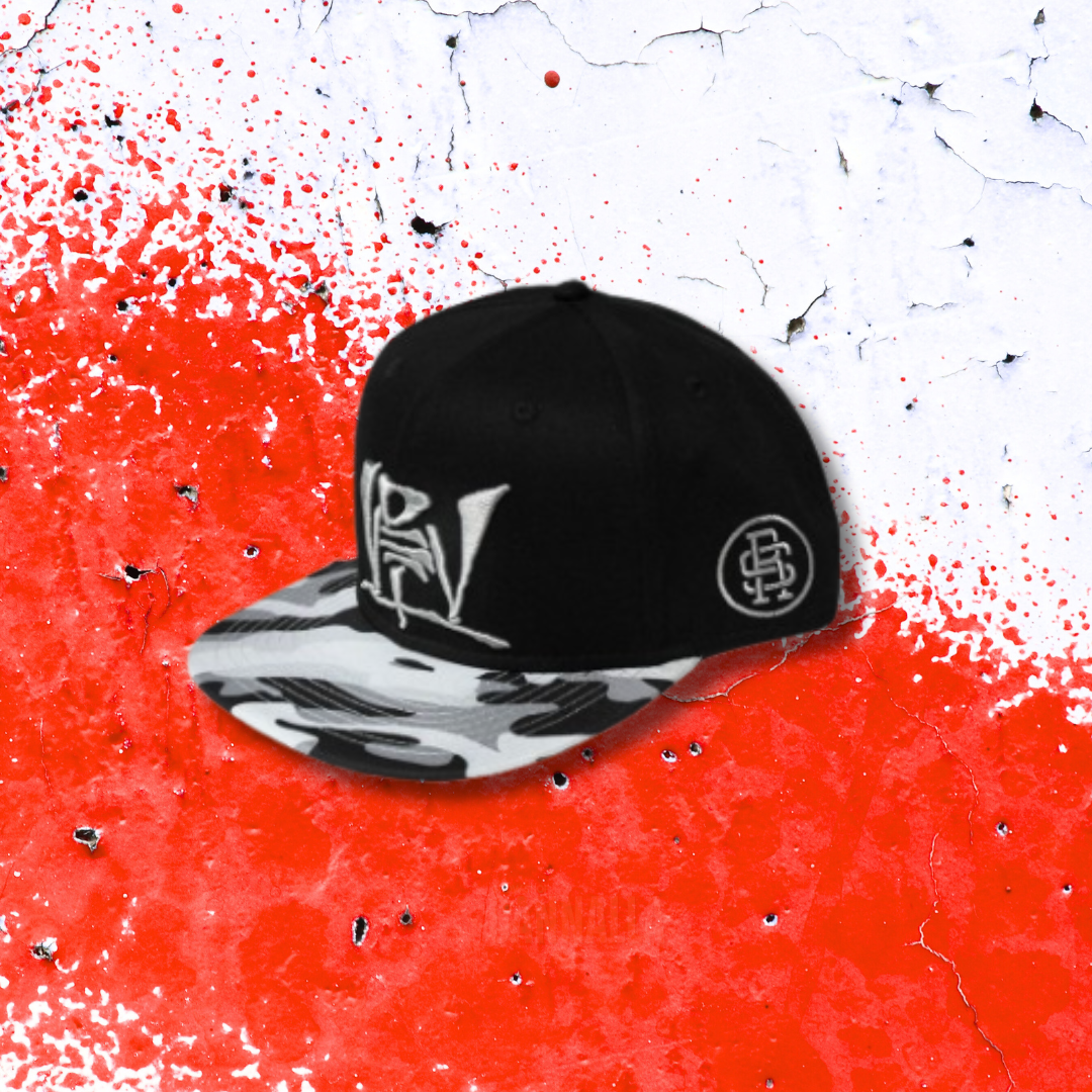 GORRA RAP SOLO VDV "GREY CAMO VISOR"