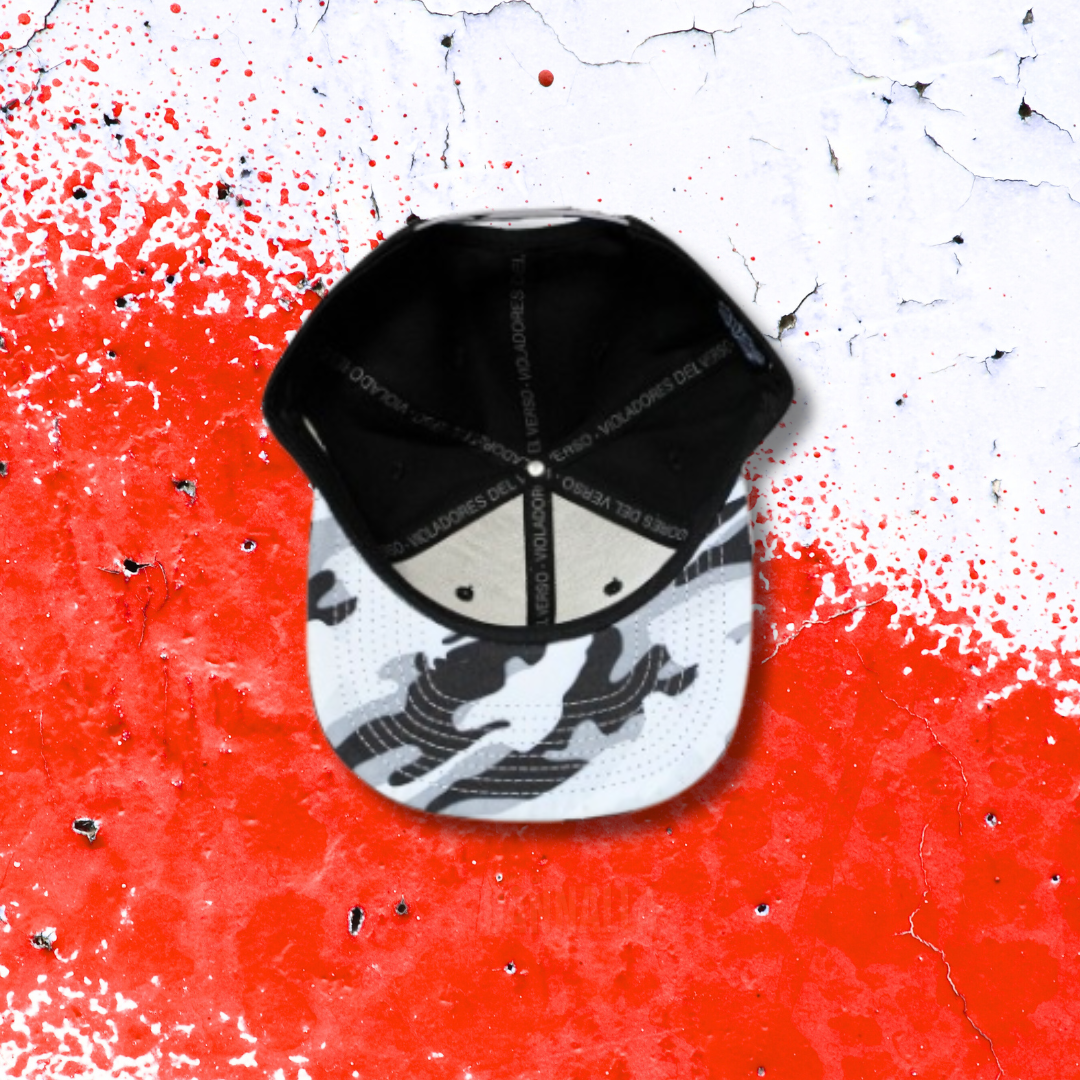 GORRA RAP SOLO VDV "GREY CAMO VISOR"