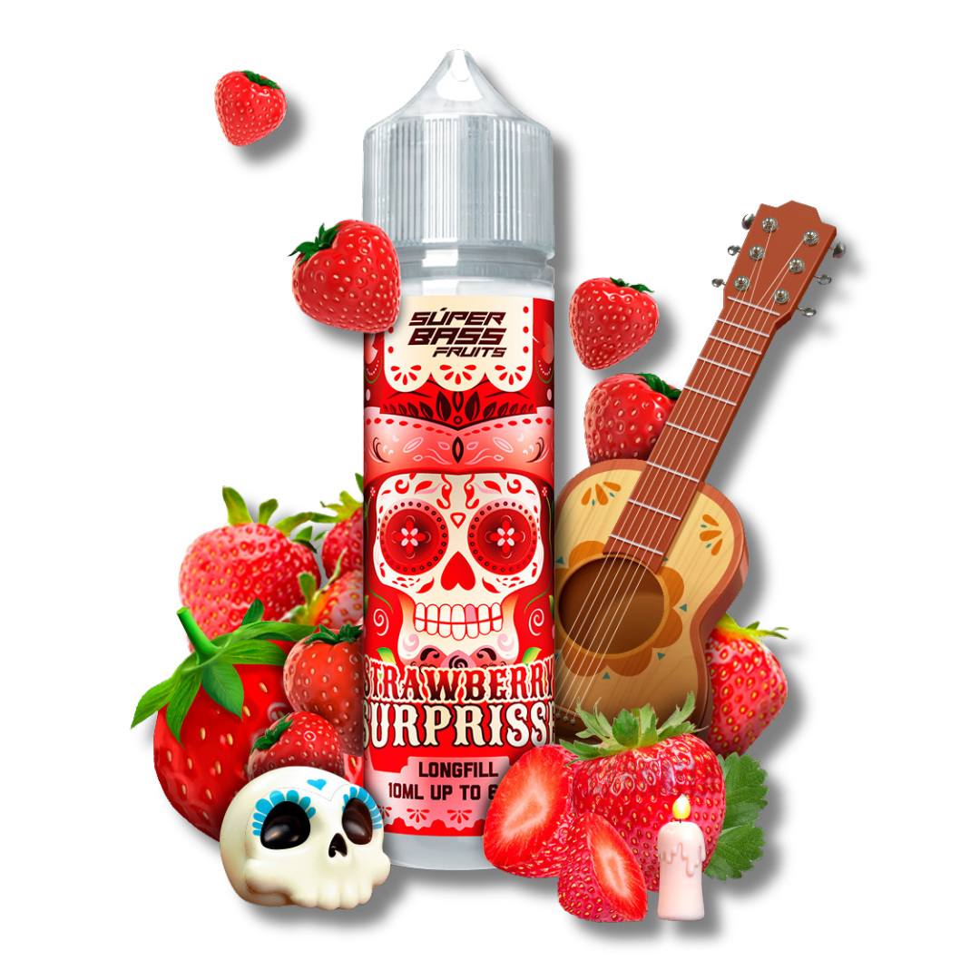AROMAS SÚPER BASS FRUITS 10 ML/60 ML (LONGFILL)