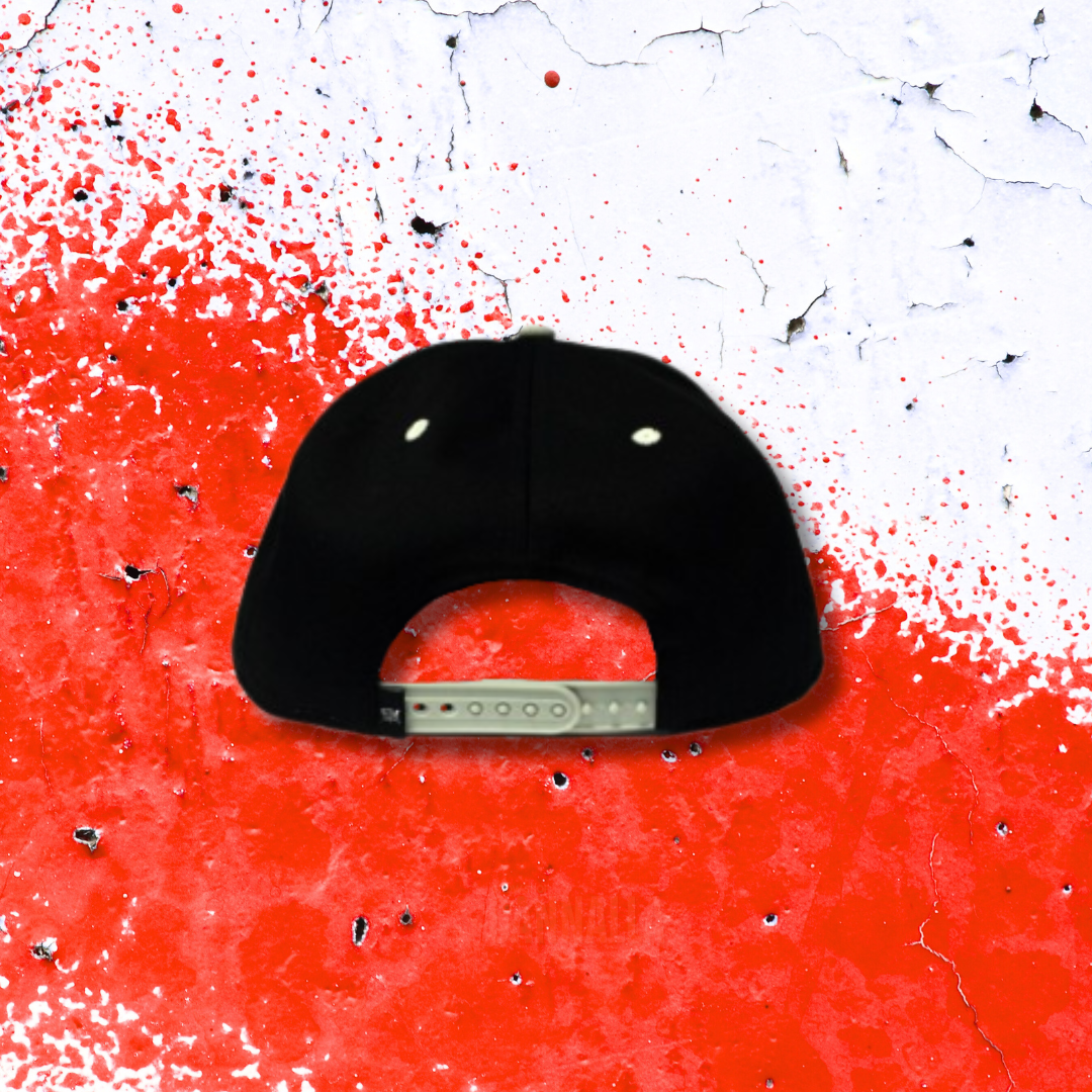 GORRA RAP SOLO VDV "MESH BLACK-WHITE"