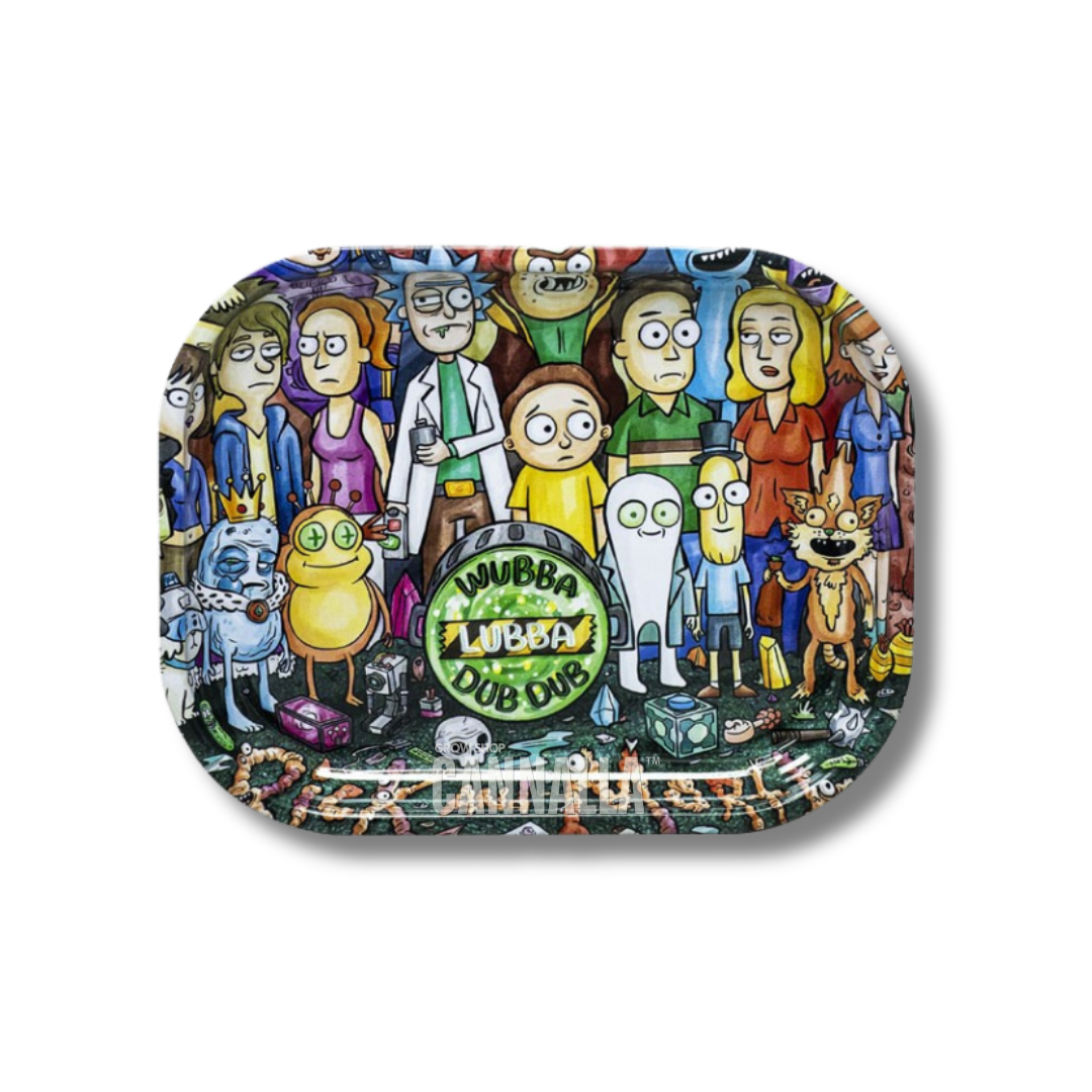 BANDEJA METAL RICK & MORTY "WUBBA LUBBA"