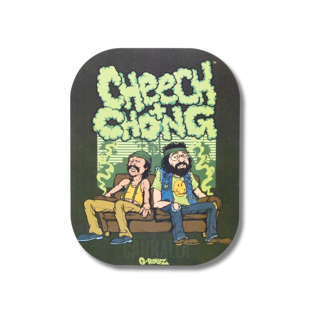 G·ROLLZ TAPA MAGNÉTICA BANDEJA CHEECH & CHONG "IN DA CHAIR"