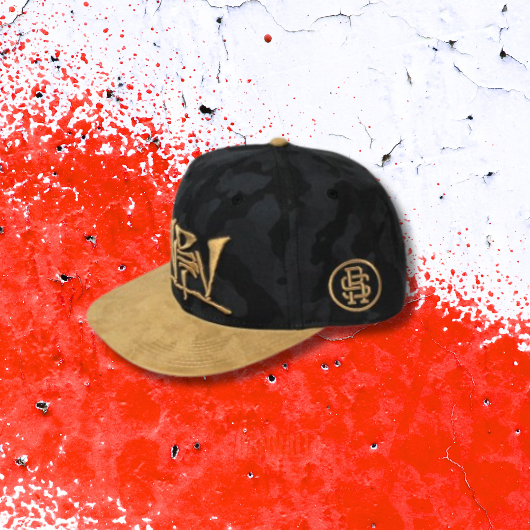 GORRA RAP SOLO VDV "CAMOSUEDE"