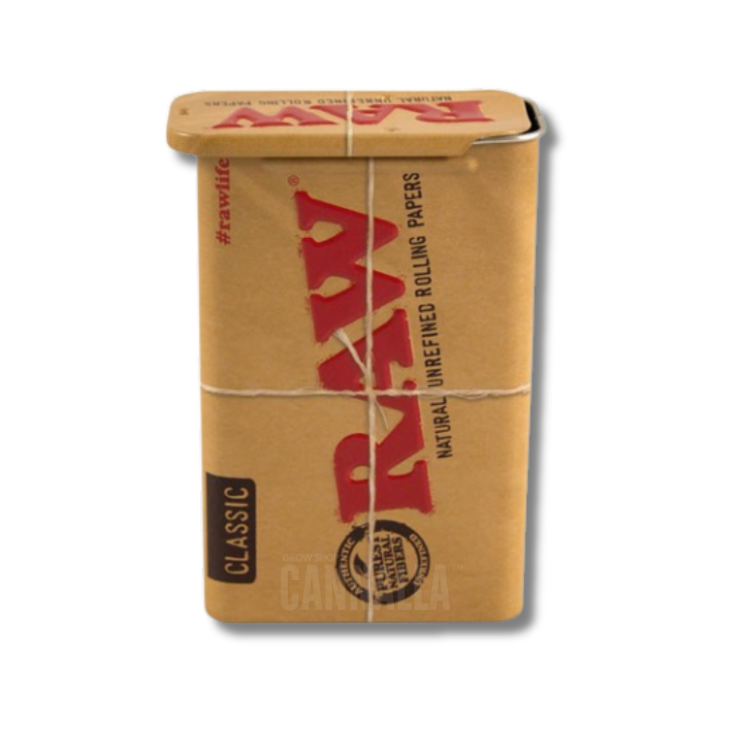 RAW CAJA METAL CIGARRILLOS