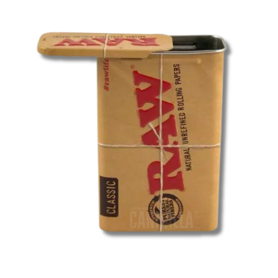 RAW CAJA METAL CIGARRILLOS