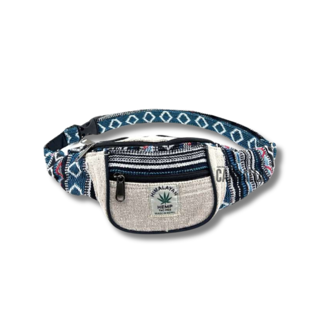 RIÑONERA ARTESANAL CÁÑAMO HIMALAYAN HEMP "RHOMBUS"