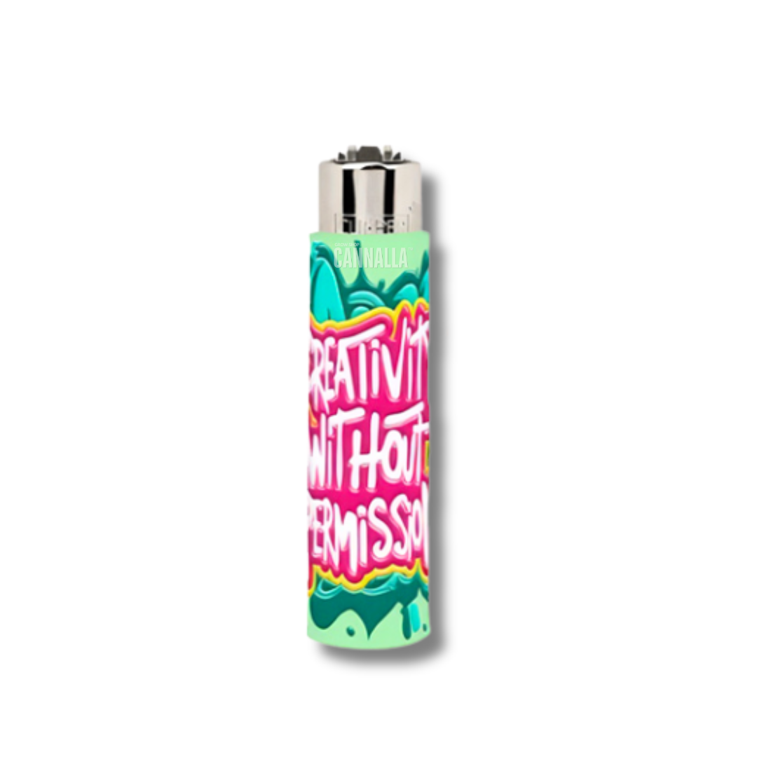 CLIPPER MECHERO FUNDA GOMA "GRAFFITI"