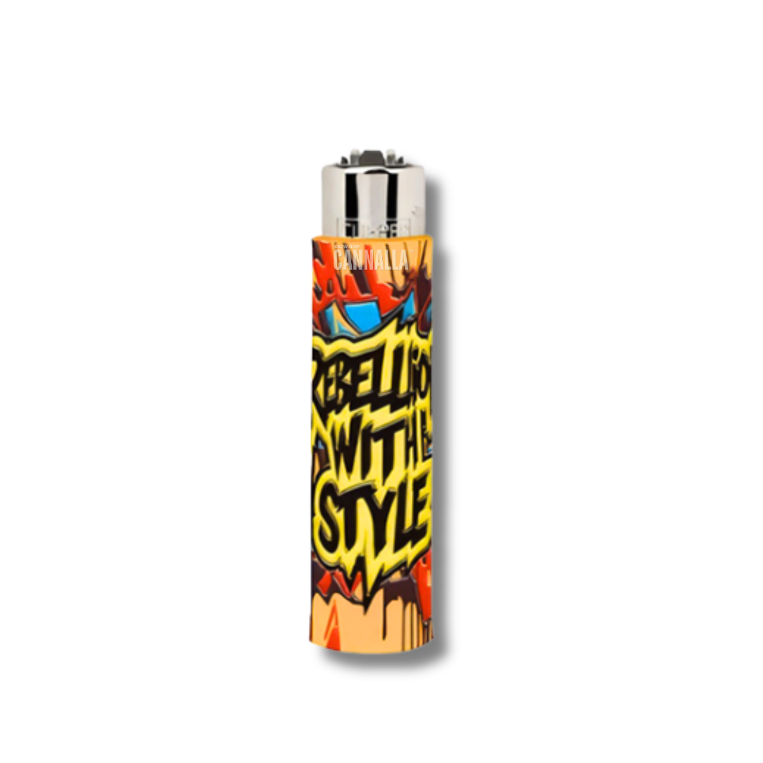 CLIPPER MECHERO FUNDA GOMA "GRAFFITI"