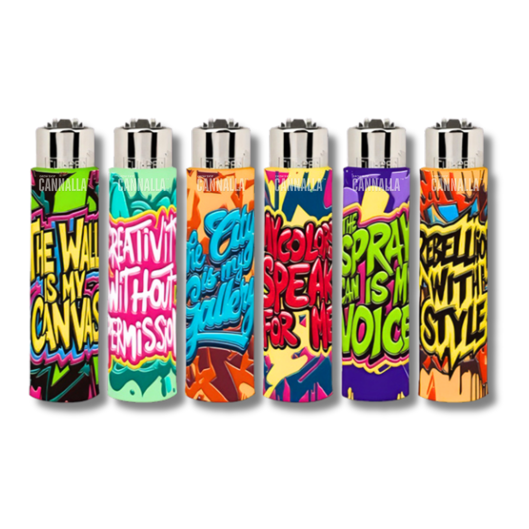 CLIPPER MECHERO FUNDA GOMA "GRAFFITI"