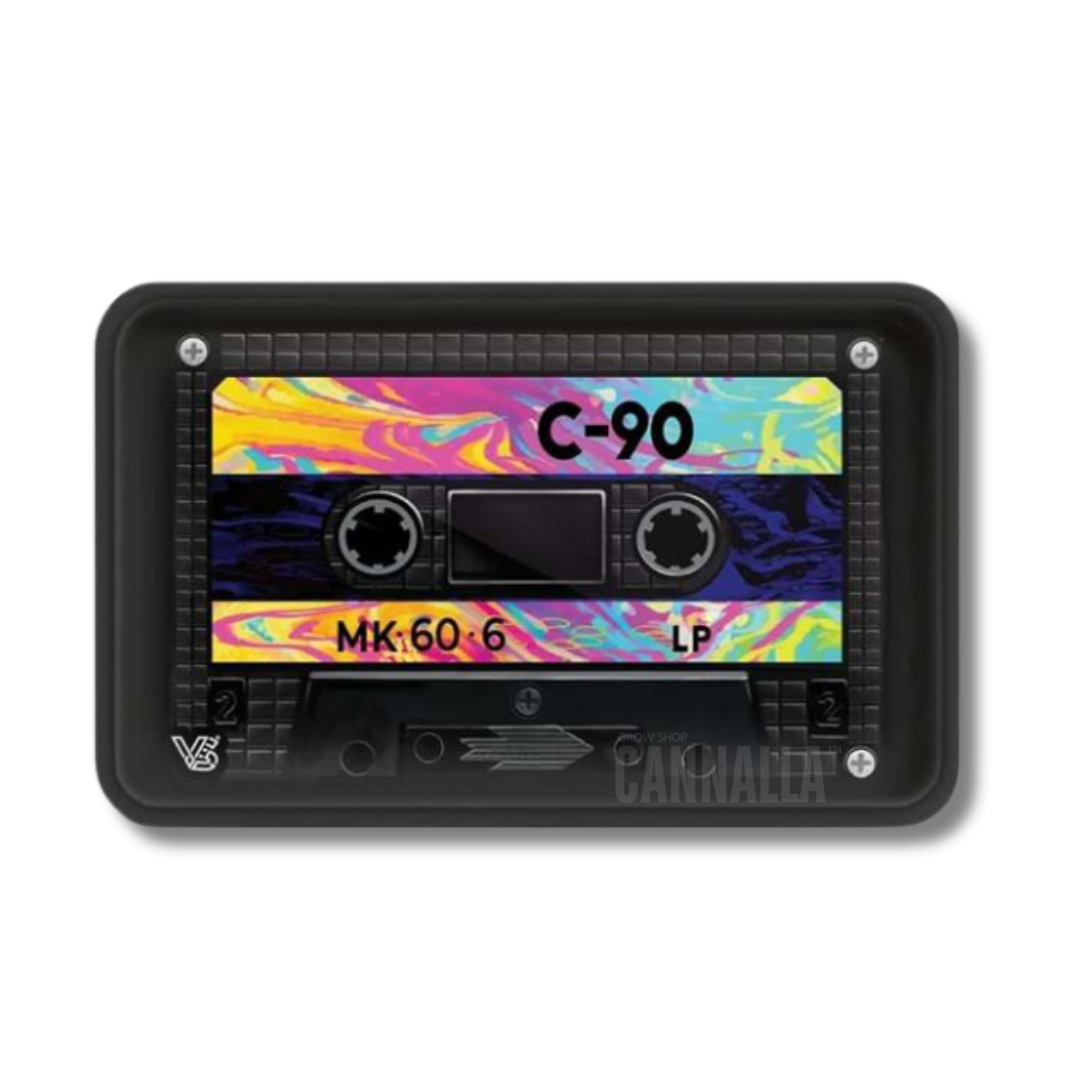 CAJA METAL + BANDEJA "CASSETTE"