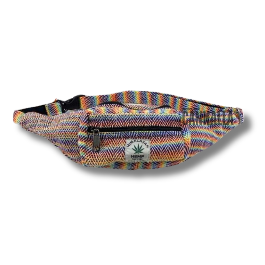 RIÑONERA ARTESANAL CÁÑAMO HIMALAYAN HEMP "RAINBOW"