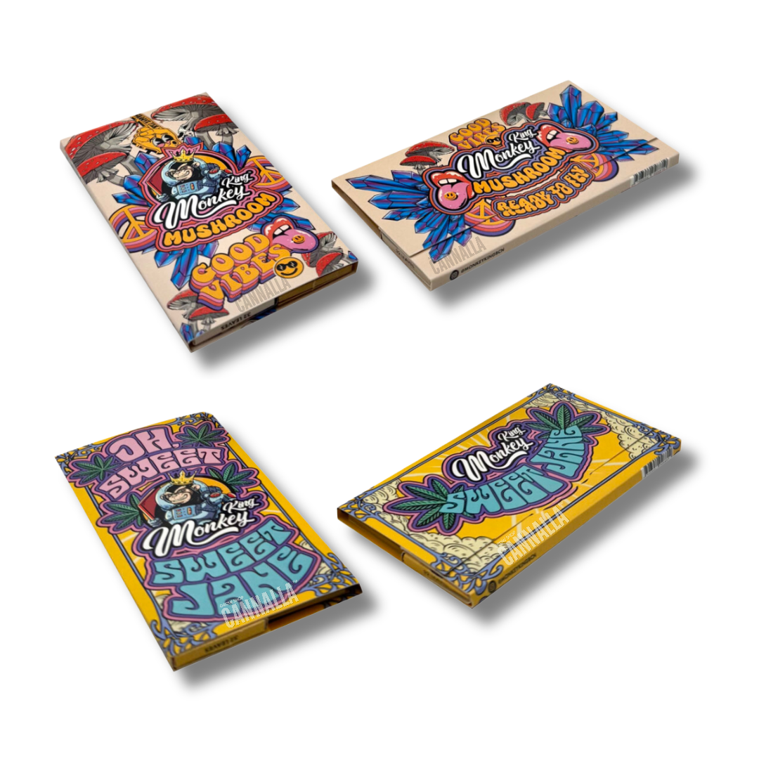 MONKEY KING PAPEL KING SIZE PACK SWEET JANE "MUSHROOM"