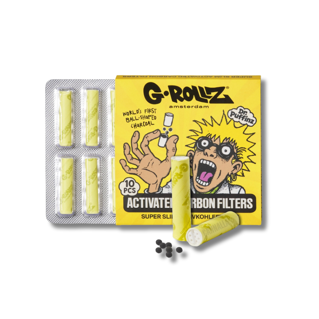 G·ROLLZ FILTROS CARBÓN ACTIVO YELLOW