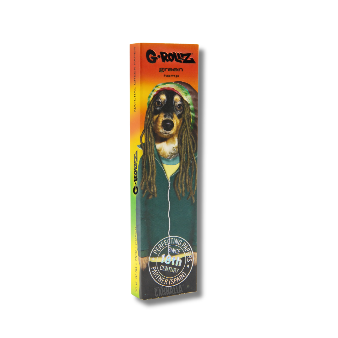 G·ROLLZ PAPEL KING SIZE + TIPS + POKER PETS ROCK "REGGAE"