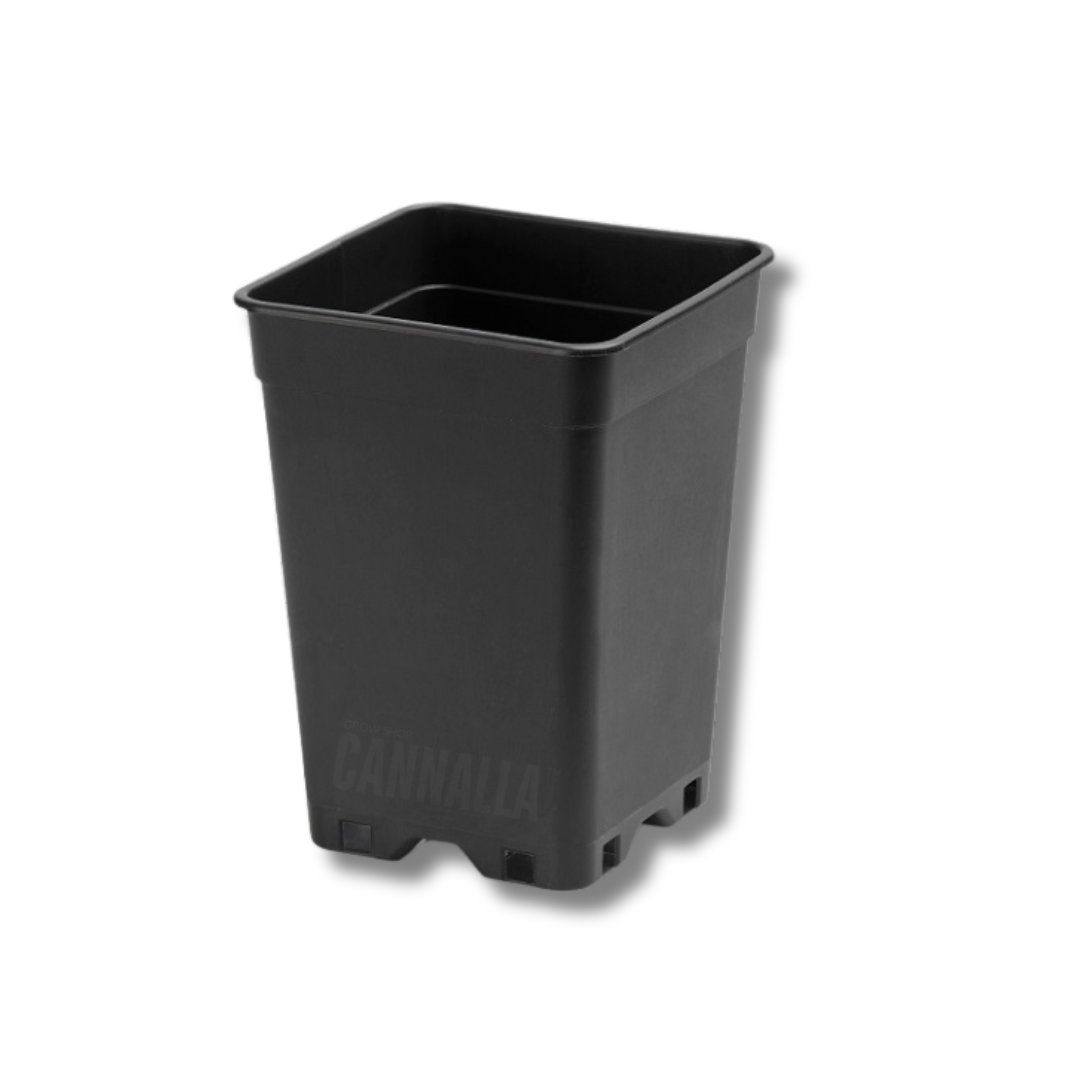 MACETA NEGRA REFORZADA 7 L