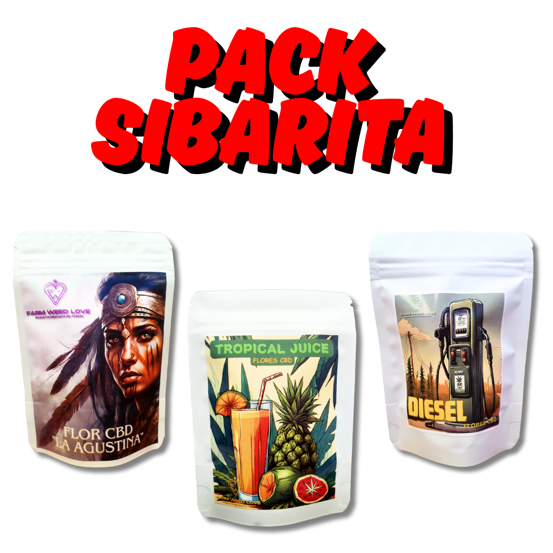 PACK FLORES CBD PREMIUM "SIBARITA"