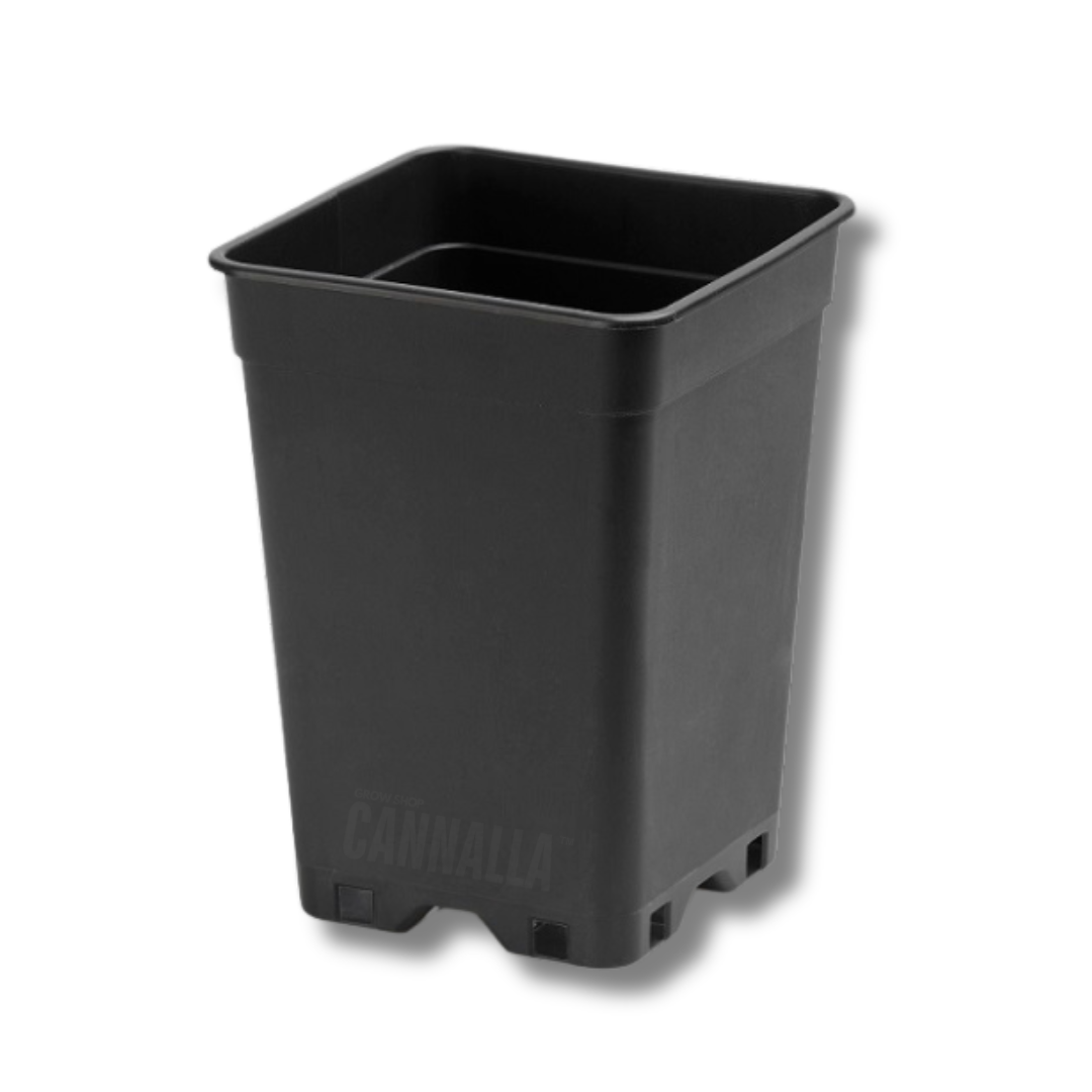 MACETA NEGRA REFORZADA 11 L