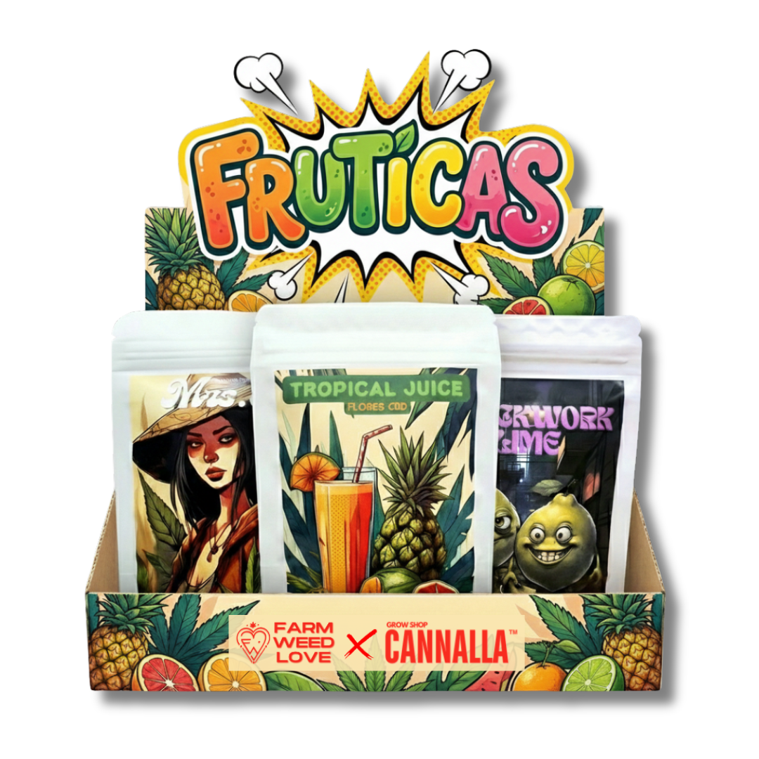 PACK FLORES CBD "FRUTICAS"