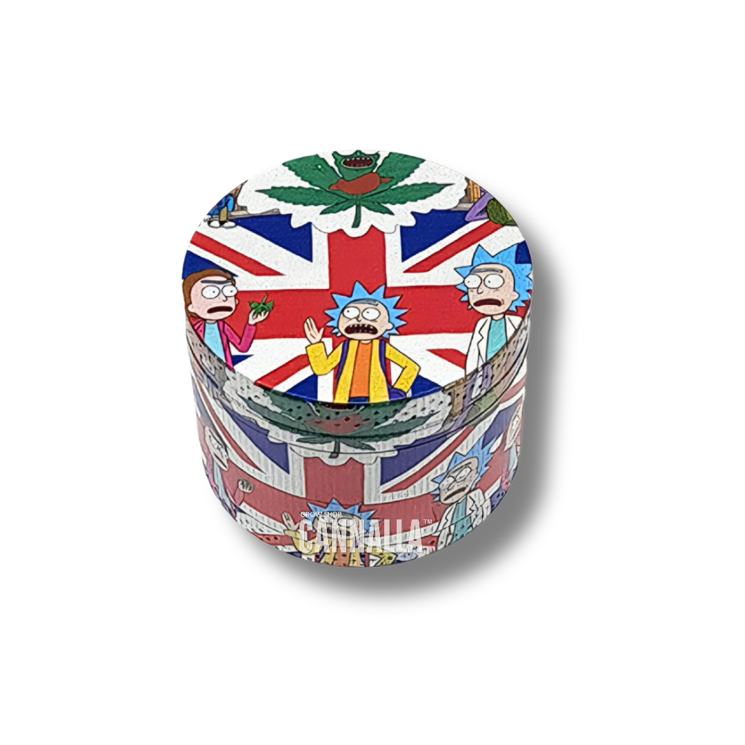 GRINDER ALUMINIO RICK & MORTY "LONDON"