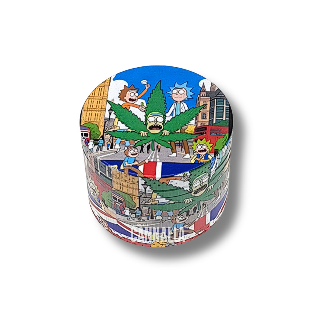 GRINDER ALUMINIO RICK & MORTY "LONDON"