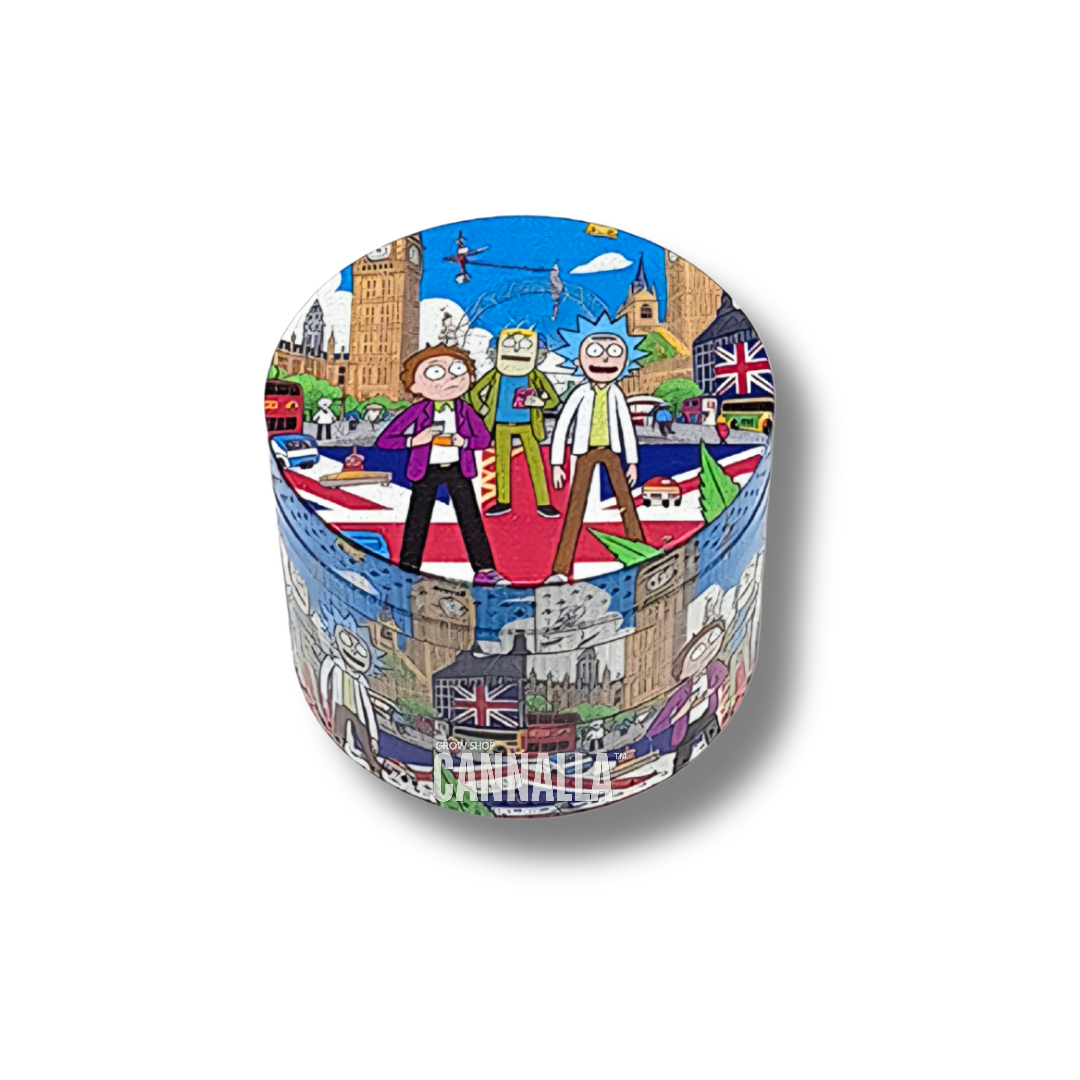 GRINDER ALUMINIO RICK & MORTY "LONDON"