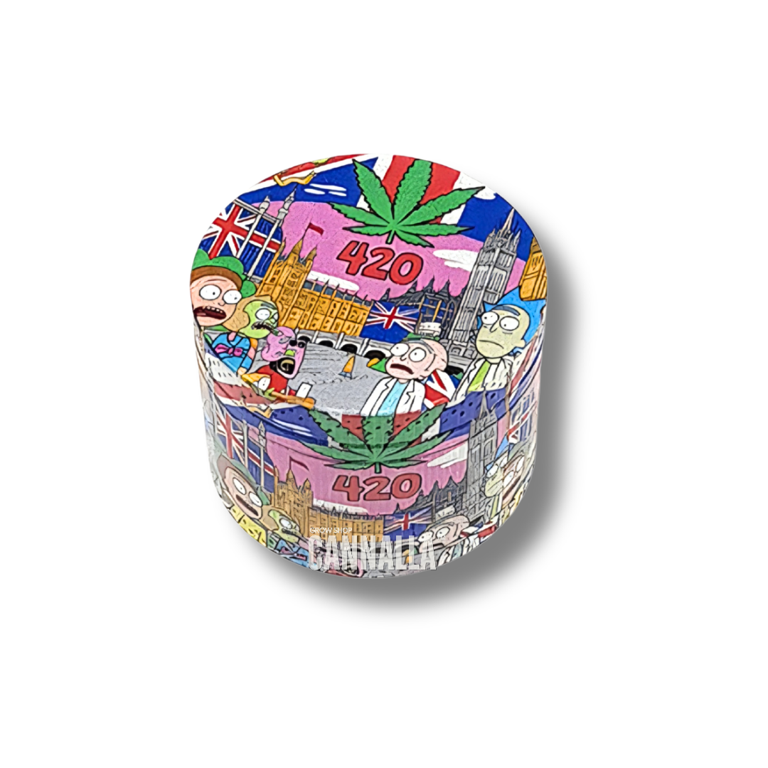 GRINDER ALUMINIO RICK & MORTY "LONDON"
