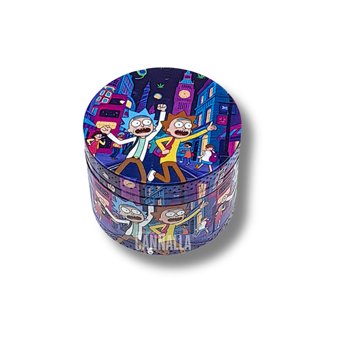 GRINDER ALUMINIO RICK & MORTY "LONDON"