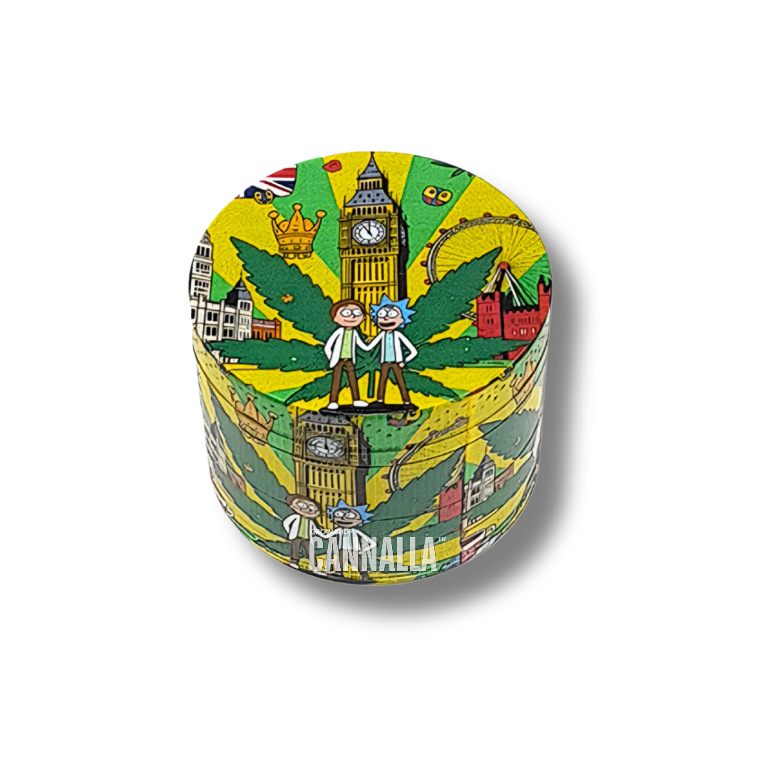 GRINDER ALUMINIO RICK & MORTY "LONDON"