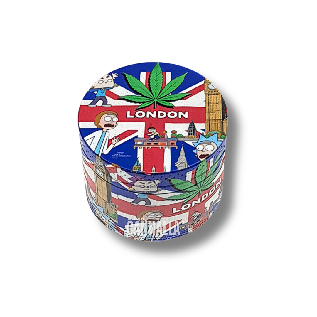 GRINDER ALUMINIO RICK & MORTY "LONDON"