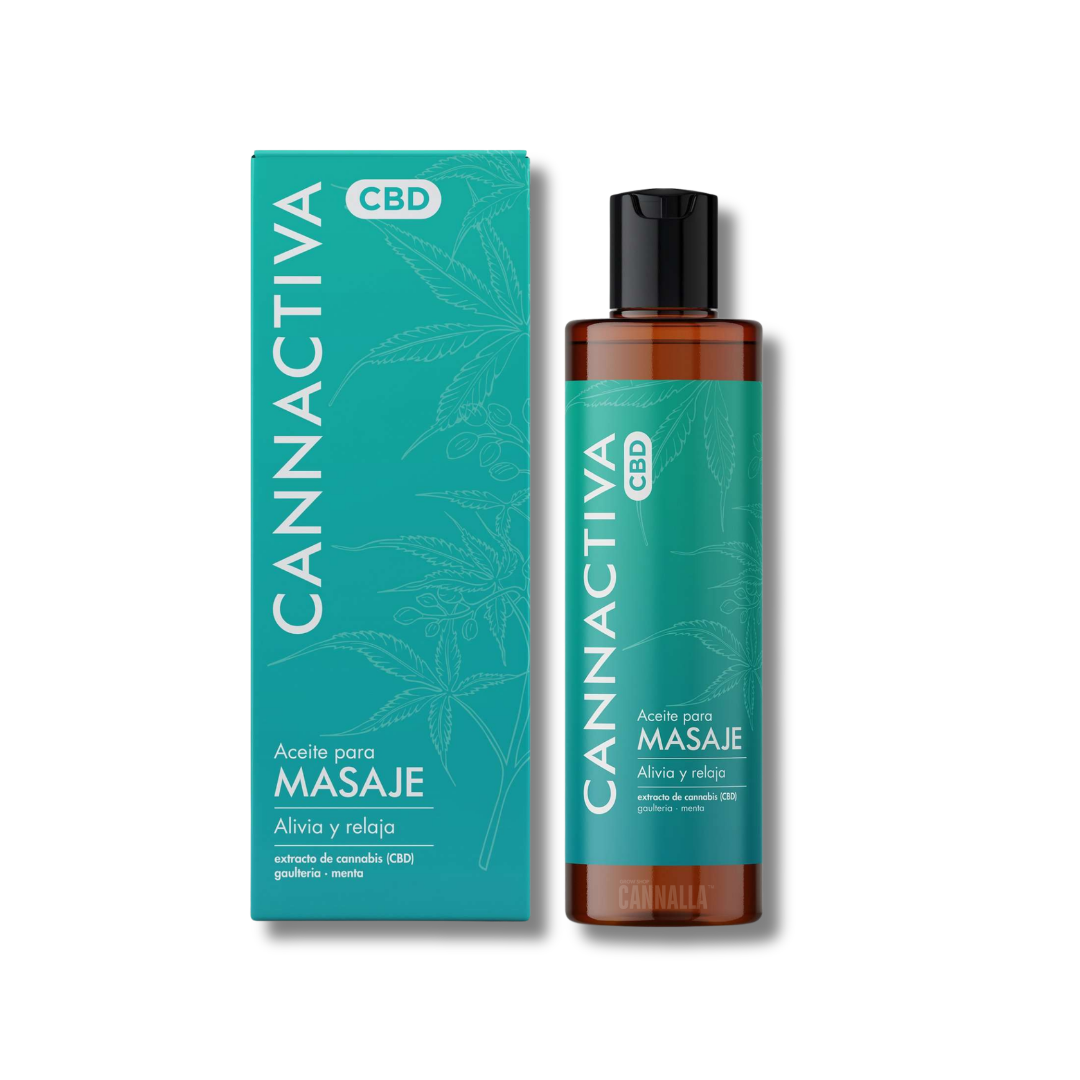 ACEITE DE MASAJE CBD "CANNACTIVA"