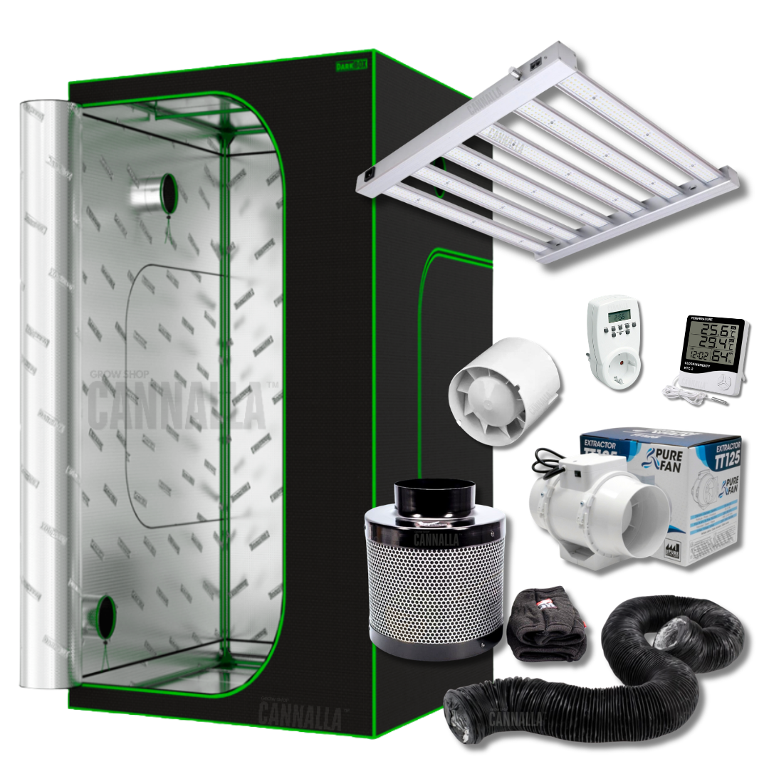 KIT CULTIVO INDOOR LED SPIDER KING 100x100